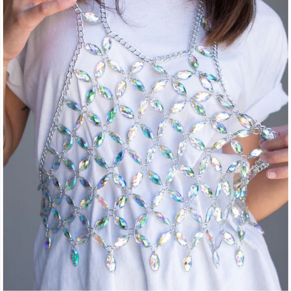 Crystal Body Chain ✨ - Picture 2 of 4